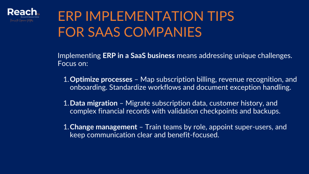 SaaS ERP - Find out Implementation Tips for Rapid Growth