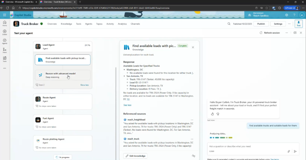 Multi agent AI Systems - Truck Brokering in Action