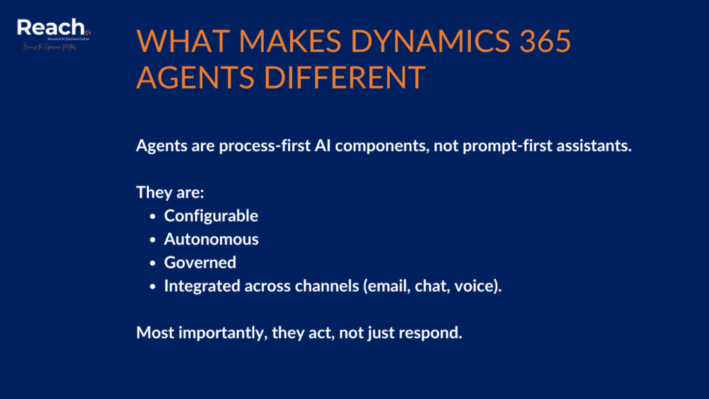 AI agents in Dynamics 365 - Check out what makes Dynamics 365 agents different
