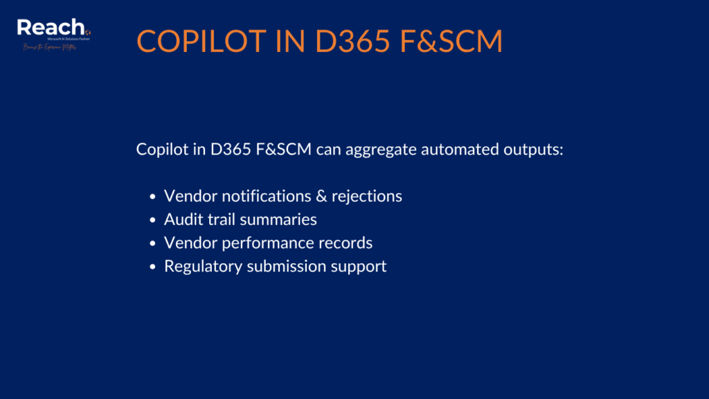 Quality management in D365 F&SCM